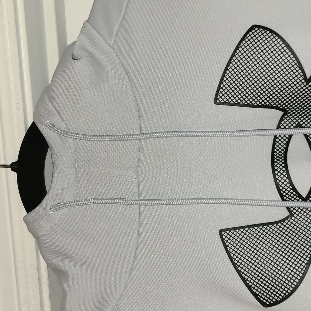 Under Armour Men's Light Gray Hoodie Size Xxl - Picture 5 of 9